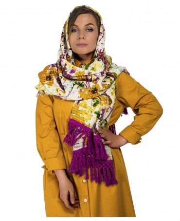 Палантин Унисекс W.FR240-PRINTEMPS/JAUNE